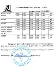прутки квадратные и круглые я8605 Д16Т ф 28,0 ч.2 Сертификат на прутки квадратные и круглые я8605 Д16Т ф 28,0 ч.2
